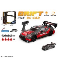 Машина 20 см р/к на акумуляторі зі світлом, в асортименті, у коробці 24х11,3х26 см