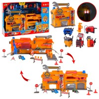 Паркінг«City Action» зі світлом, звуком та 2 машинками, на батарейці, у коробці 44х12,5х33 см