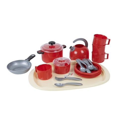 Нвбір посуду «Іриска» з 20 прдметів, у сітці 32х23х12 см, ТМ Оріон