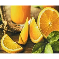 Набір з алмазною мозаїкою «Соковитий апельсин» 30х40 см, ТМ Strateg