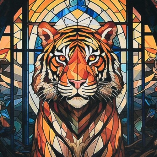 Набір з алмазною мозаїкою «Могутній погляд» 30х30 см, ТМ Strateg