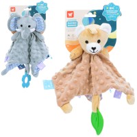 М'яка підвіска-гризунок 32 см з брязкальцем, в асортименті, на планшетці 32х16х9 см