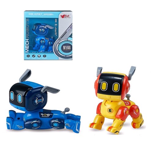 Собачка 11,5 см зі звуком, світлом та рухомими деталями, на батарейці, в асортименті, у коробці 16х19х8 см