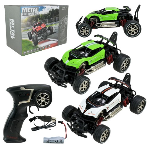 Машина 22 см 1:16 р/к на акумуляторі, в асортименті, у коробці 22,9х16,8х13,2 см