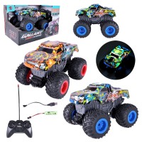 Машина 17 см р/к на акумуляторі зі світлом та USB, в асортименті, у коробці 26,5х17х16,8 см