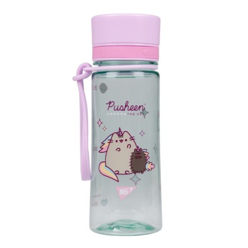 Пляшка для води «Pusheen» 400 мл, ТМ Yes