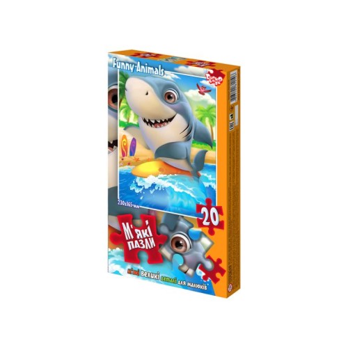 Пазли на 20 елементів, ТМ Данко Тойс