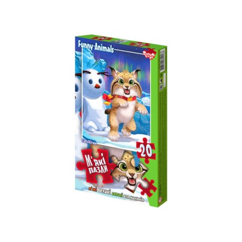 Пазли на 20 елементів, ТМ Данко Тойс