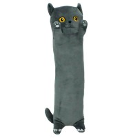 М`яка іграшка «Котик Бася» 54х13х10 см, ПП Копиця