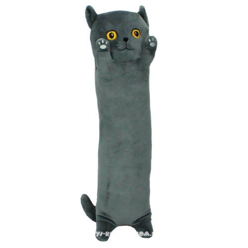 М`яка іграшка «Котик Бася» 54х13х10 см, ПП Копиця