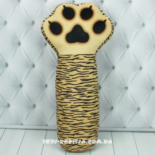 Обіймашка «Лапа Тигр» 67х31х13 см, ПП Копиця