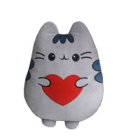 М`яка іграшка «Подушка Cat 1» 30х23 см, ПП Копиця