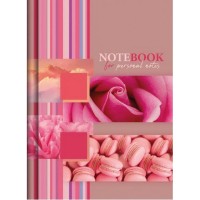 Блокнот «NOTEBOOK FOR NOTES» А6 на 48 аркушів у клітинку з твердою ламінованою обкладинкою, в асортименті, ТМ Рюкзачок