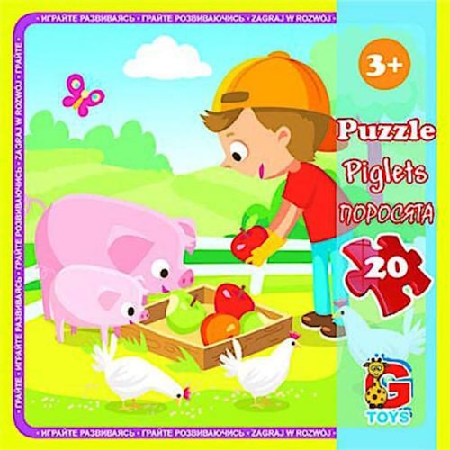 Пазли «Ферма» на 20 елементів, ТМ G-Toys