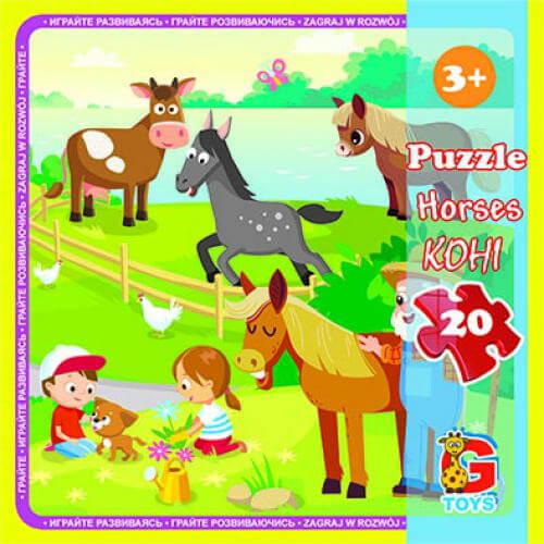 Пазли «Ферма» на 20 елементів, ТМ G-Toys