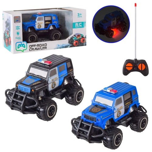 Машина р/к на батарейках зі світлом в асортименті, у коробці 21х10,5х10 см