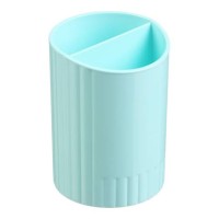 Підставка для ручок кругла на 2 відділення м'ятна, ТМ Buromax