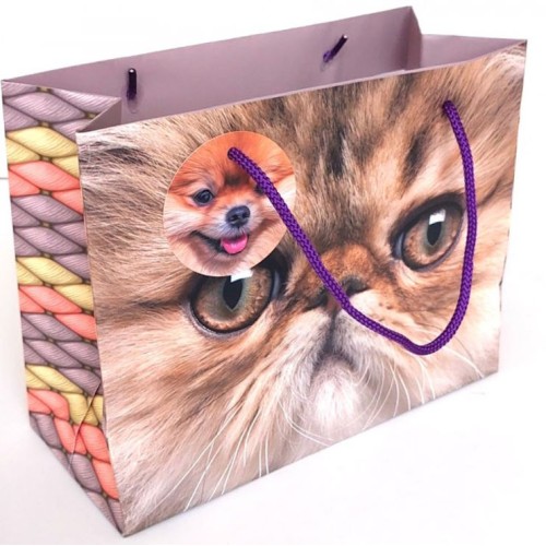 Пакет паперовий 23х18х10 см, ТМ Мандарин