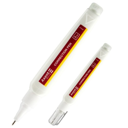 Коректор-ручка 3 мл з металевим кінчиком, ТМ Axent