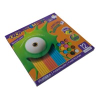 Пластилін на 12 кольорів, 240 г, SMART Line