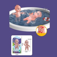 Іграшка для купання: лялька 13,5х8 см заводна, на планшетці 24х12 см