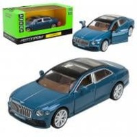 Машина «Bentley Flying Spur Hybrid» 14 см металева зі світлом та дверима що відкриваються, на батарейці, у коробці 18х9х8 см, АВТОПРОМ