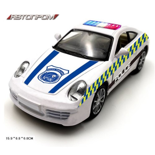 Машина 12 см металева з дверима що відкриваються, в асортименті, у коробці 16х7х7 см, АВТОПРОМ