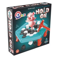 Гра настільна «Тримайся, малюк»: ігрове поле, 2 молоточки та фігурка, у коробці 25,5х25х6 см, ТМ Технок