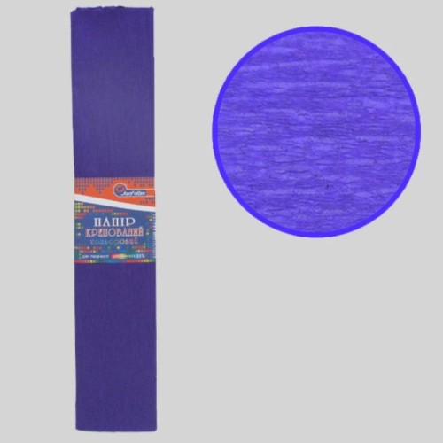 Гофро-папір 150% 50х200 см 95 гр/м2 фіолетовий, TM J.Otten