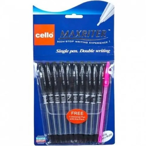 Ручка масляна «Maxriter» чорна, ТМ Cello