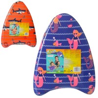 Дошка для плавання 42х32х3,5 см з максимальною навантаженням до 30 кг на 3-6 років, під слюдою