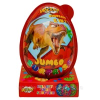 Яйце «Динозавр» 16 см з цукерками та сюрпризом, в асортименті