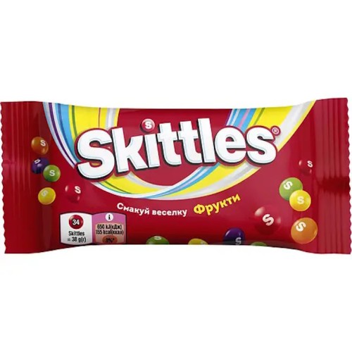 Драже «Skittles Фрукти» 38 г