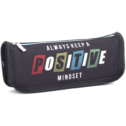 Пенал 21х4,5х7 см чорний, ТМ Мандарин