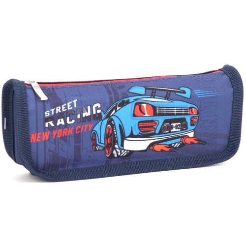 Пенал 21х4,5х7 см синій, ТМ Мандарин