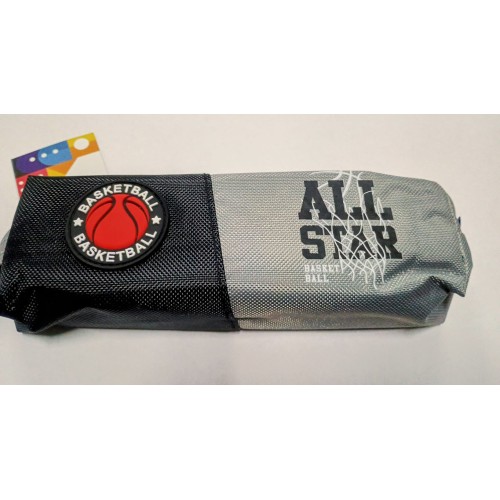 Пенал 21х4,5х6 см сірий, ТМ Мандарин