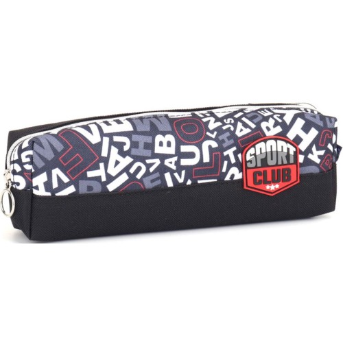 Пенал 21х4,5х7 см чорний, ТМ Мандарин