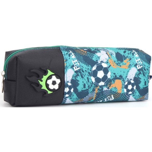 Пенал 21х4,5х6 см зелений, ТМ Мандарин