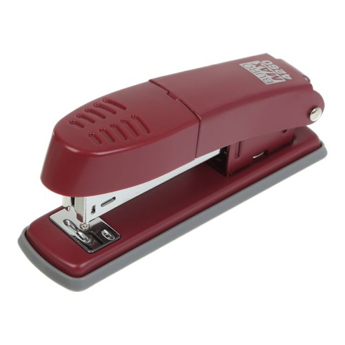 Степлер металевий «MORANDI STYLE» до 25 аркушів під скоби №24/6; 26/6, бордовий, TM Buromax