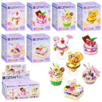 Конструктор «Солодощі» від 93 деталей, у коробці, 6 шт у дисплеї 28х12,5х16,5 см, Qman