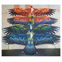 Повітряний змій «Птах» 140х 63 см,в асортименті, у пакеті 7х75х1,5 см.