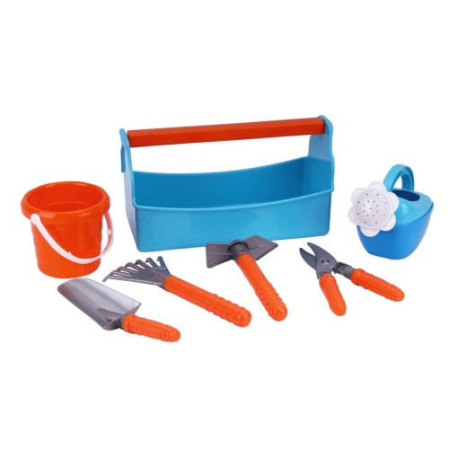 Набір садівника з 7 предметів, у сітці 30х16х14 см, ТМ Технок