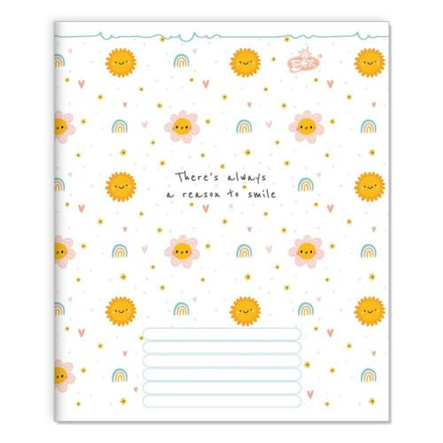 Зошит на 18 аркушів у клітинку «Магія в простоті» №2552, ТМ Brisk