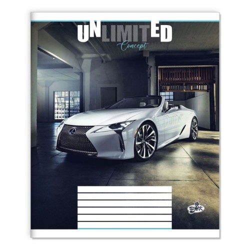 Зошит на 18 аркушів у клітинку «Концепт» №2559, ТМ Brisk