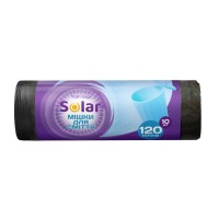 Пакети для сміття 10 шт на 120 л, ТМ SOLAR