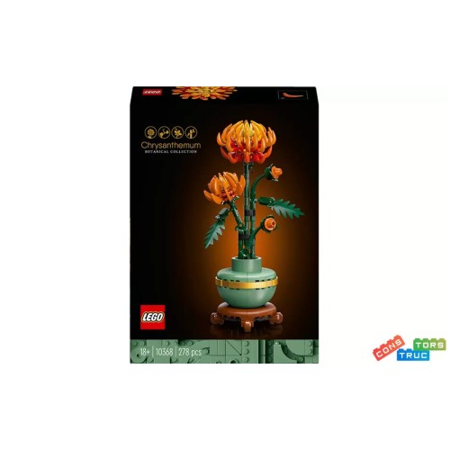 Конструктор «Хризантема» на 278 деталей, у коробці 19х6х26 см, ТМ Lego