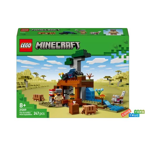 Конструктор «Шахтна експедиція. Броненосець» на 247 деталей, у коробці 19х6х26, ТМ Lego