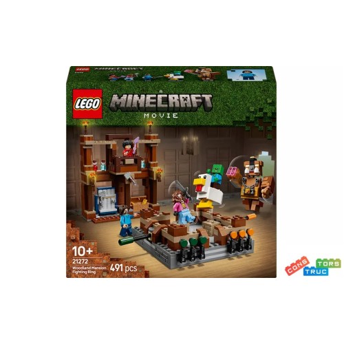 Конструктор «Бійцівський ринг у лісовій садибі» на 491 деталь, у коробці 28х8х26 см, ТМ Lego