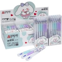 Ручка «Rabbit» пиши-стирай 0,5 мм синя, в асортименті, Aodemei
