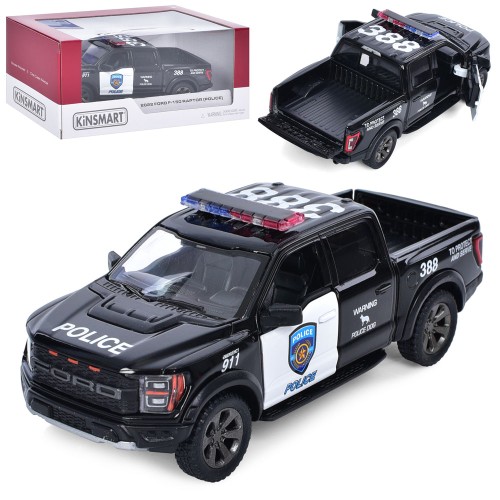 Машина 13 см металева інерційна з дверима, що відкриваються, в асортименті, у коробці 16х8х7,5 см, KINSMART